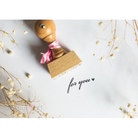 Stempel "For You"